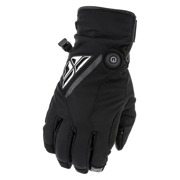 Fly Racing® - Title V2 Men's Heated Gloves (Large, Black)