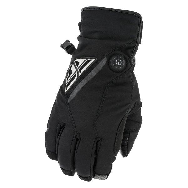 Fly Racing® - Title V2 Men's Heated Gloves (Medium, Black)