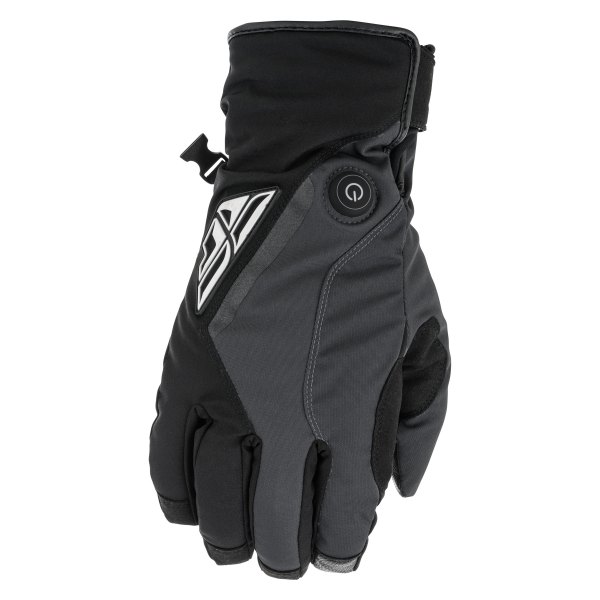 Fly Racing® - Title V2 Men's Heated Gloves (2X-Large, Black/Gray)