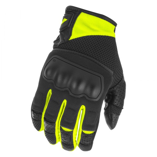 Fly Racing® - Coolpro Force V2 Men's Gloves (Medium, Black/Hi-Viz)