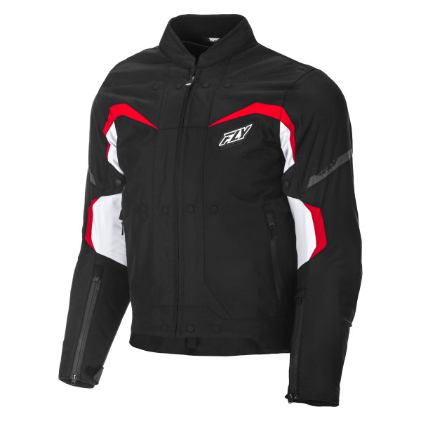 Fly Racing® - Butane Men's Jacket (2X-Large, Black/White/Red)