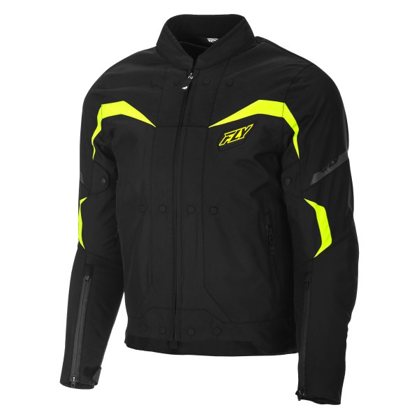 Fly Racing® - Butane Men's Jacket (Small, Black/Hi-Viz)