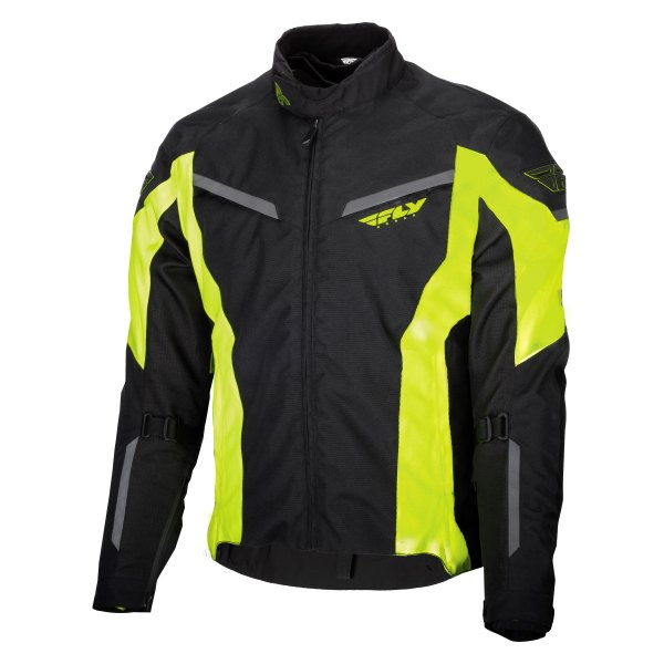 Fly Racing® - Strata Men's Jacket (Medium, Hi-Viz/Black)