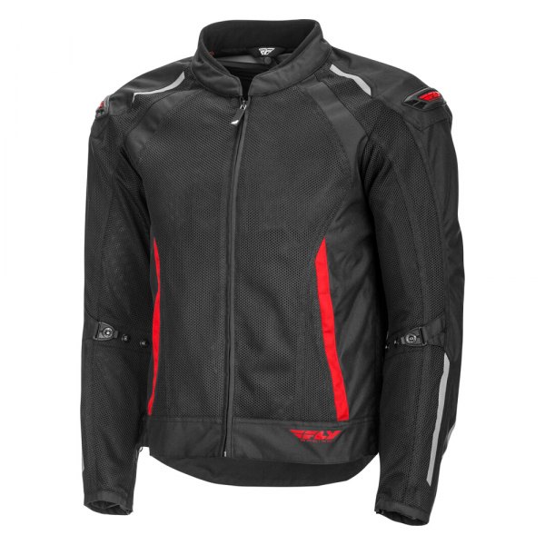 Fly Racing® - Coolpro Mesh Men's Jacket (Medium, Black/Red)