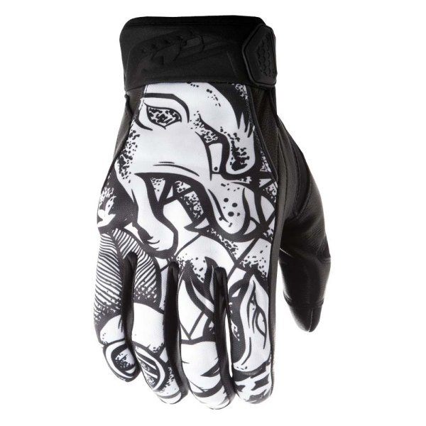 Fly Racing® - Subvert Ink N Needle Men's Gloves (3X-Large, Black/White)