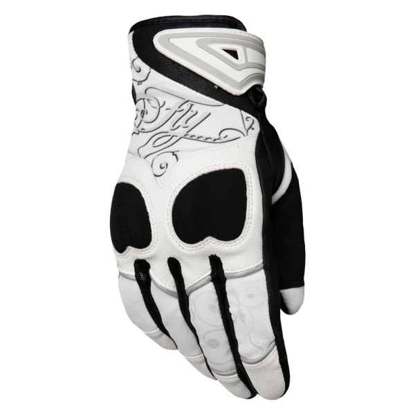 Fly Racing® - Venus Women's Gloves (Large, White/Black)
