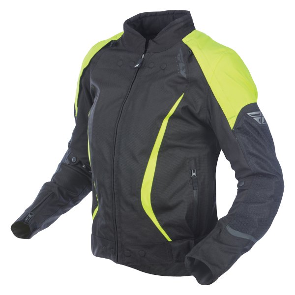 Fly Racing® - Butane Women's Jacket (X-Small, Black/Yellow)