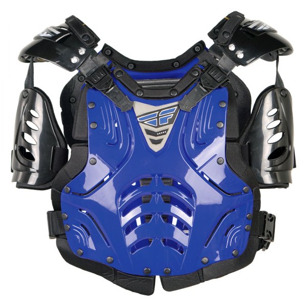 Fly Racing® - Convertible II Youth Roost Guard (Junior (80-150 lbs), Blue)