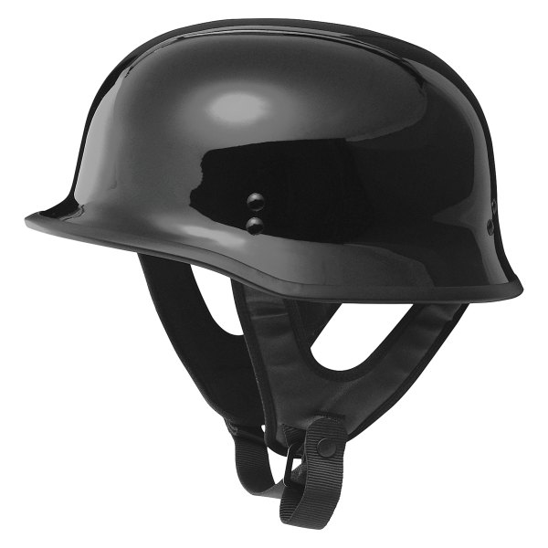 Fly Racing® - 9 MM German Beanie X-Large Gloss Black Half Shell Helmet