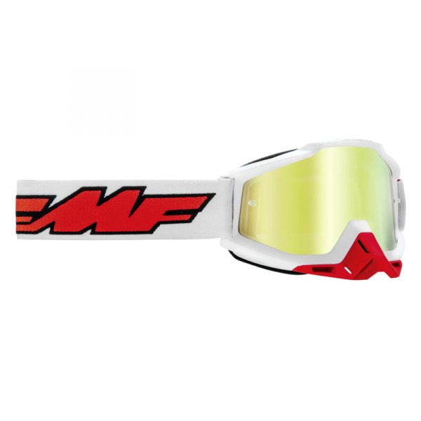 FMF Apparel® - PowerBomb Off-Road Goggles (Rocket White)