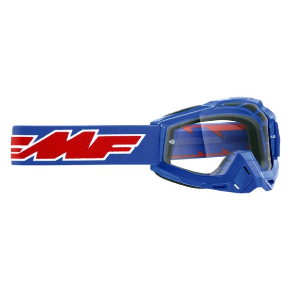 FMF Apparel® - Powerbomb OTG Off-Road Goggles Off-Road Goggles (Rocket Blue)