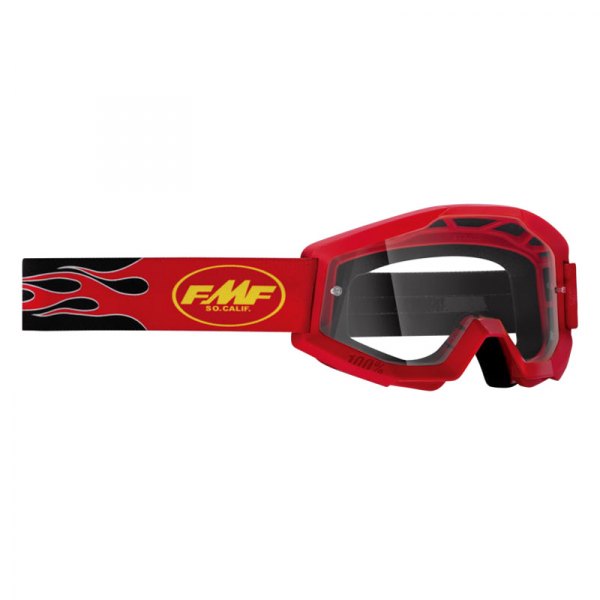 FMF Apparel® - Powercor Off-Road Goggles (Flame Red)