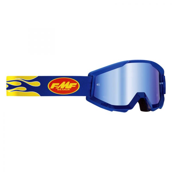 FMF Apparel® - Powercor Off-Road Goggles (Flame Navy)