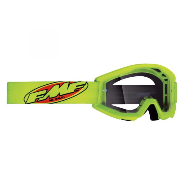 FMF Apparel® - Powercor Youth Off-Road Goggles (Core Yellow)