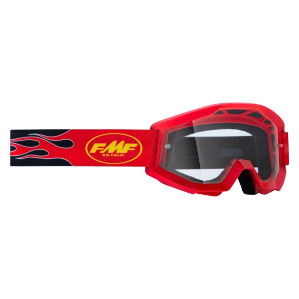 FMF Apparel® - PowerCore Goggles (Flame Red)