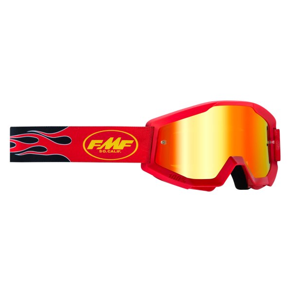 FMF Apparel® - PowerCore Youth Goggles (Flame Red)