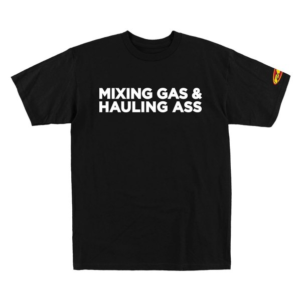 FMF Apparel® - Gass Men's T-Shirt (Large, Black)