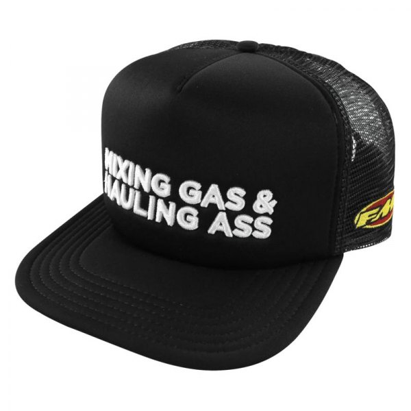 FMF Apparel® - Gass Men's Hat (One Size, Black)