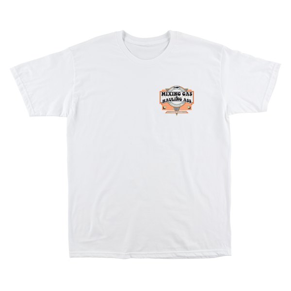 FMF Apparel® - Hype Men's T-Shirt (2X-Large, White)