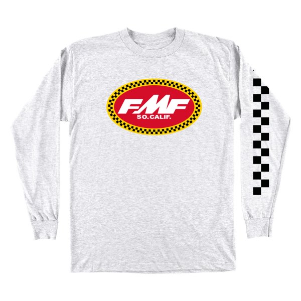 FMF Apparel® - Pronto Men's Long Sleeve T-Shirt (2X-Large, Gray)