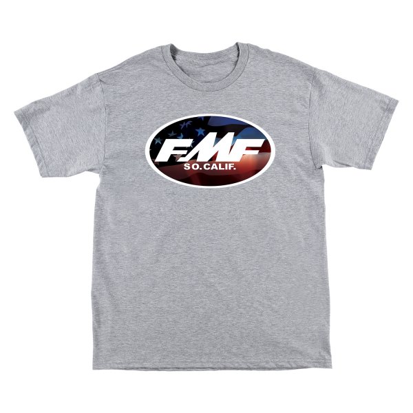 FMF Apparel® - Fleetness Youth Shirt (Large, Heather Gray)