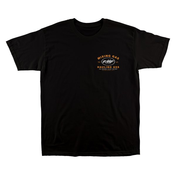 FMF Apparel® - Wheeler T-Shirt (Large, Black)