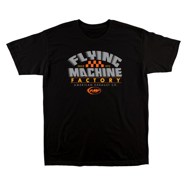 FMF Apparel® - Flux T-Shirt (Large, Black)