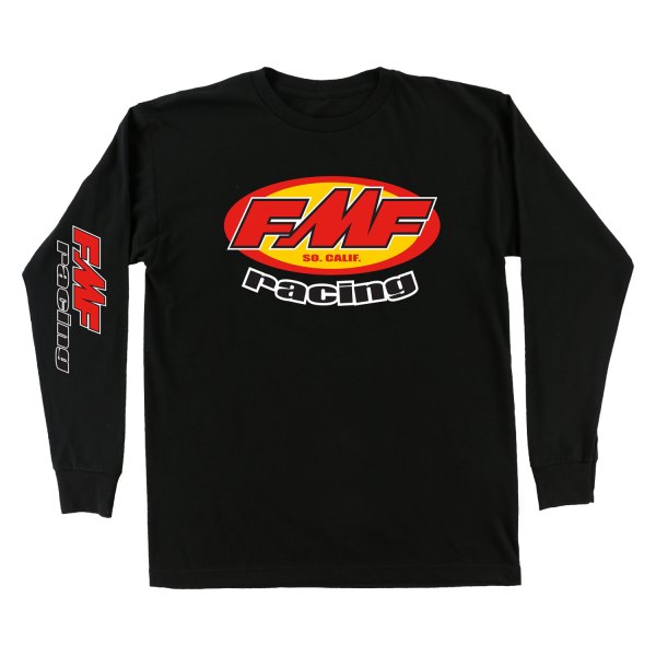 FMF Apparel® - Dirt Days LS T-Shirt (2X-Large, Black)