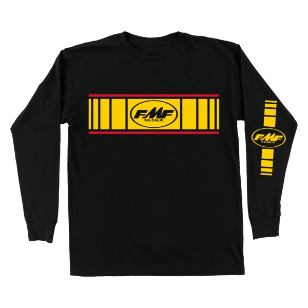 FMF Apparel® - High Point Long Sleeve Shirt (Medium, Black)