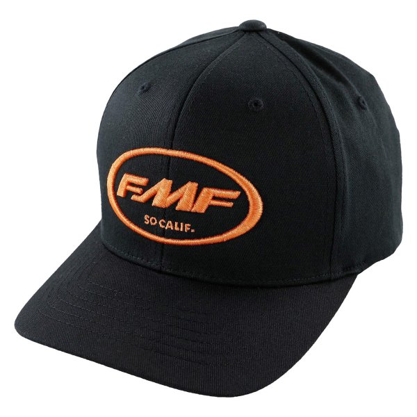 FMF Apparel® - Factory Classic Don 2 Men's Hat (Large/X-Large, Black/Orange)