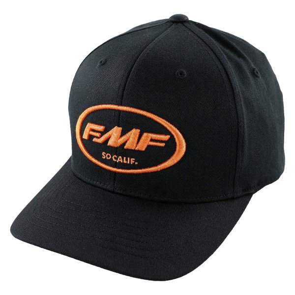 FMF Apparel® - Factory Classic Don 2 Men's Hat (Small/Medium, Black/Orange)