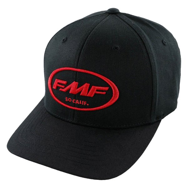 FMF Apparel® - Factory Classic Don 2 Men's Hat (Large/X-Large, Black/Red)