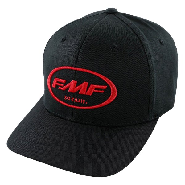 FMF Apparel® - Factory Classic Don 2 Men's Hat (Small/Medium, Black/Red)