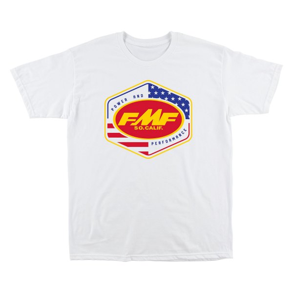 FMF Apparel® - Nuts & Bolts Tee (2X-Large, White)
