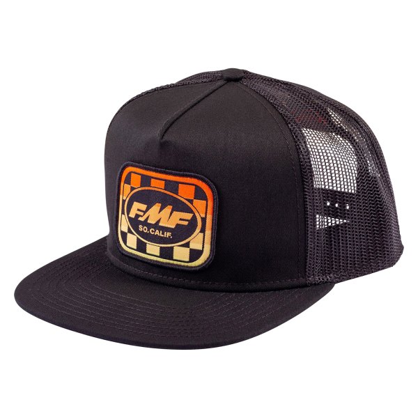 FMF Apparel® - Faded Checkers Hat (Black)