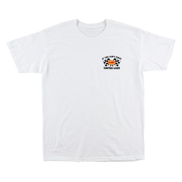 FMF Apparel® - Number One Men's T-Shirt (Medium, White)