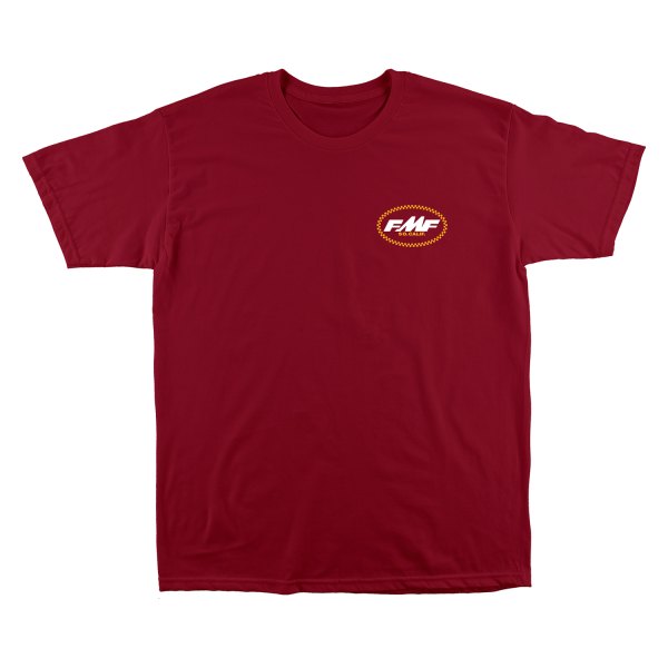 FMF Apparel® - Joyride Men's T-Shirt (Large, Cardinal)
