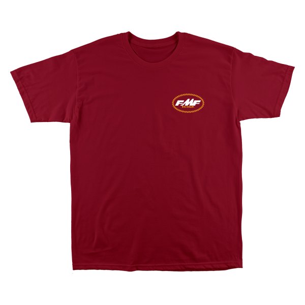 FMF Apparel® - Joyride Men's T-Shirt (Medium, Cardinal)