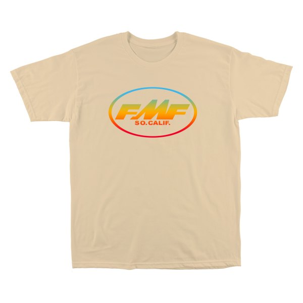 FMF Apparel® - Blended Men's T-Shirt (Large, Natural)