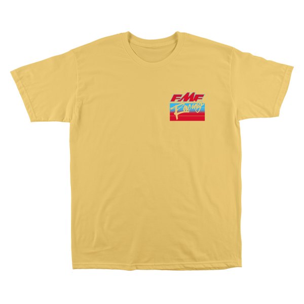 FMF Apparel® - Dibs Men's T-Shirt (2X-Large, Classic Yellow)
