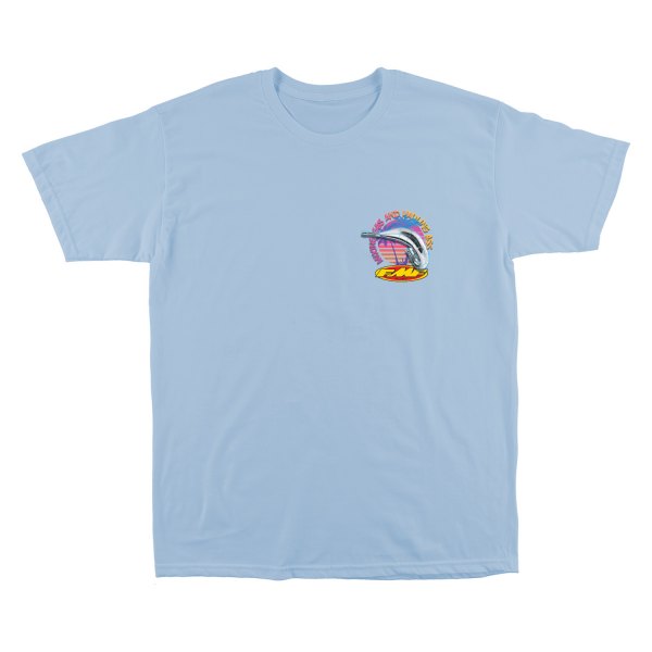 FMF Apparel® - Hopped Up Men's T-Shirt (X-Large, Light Blue)