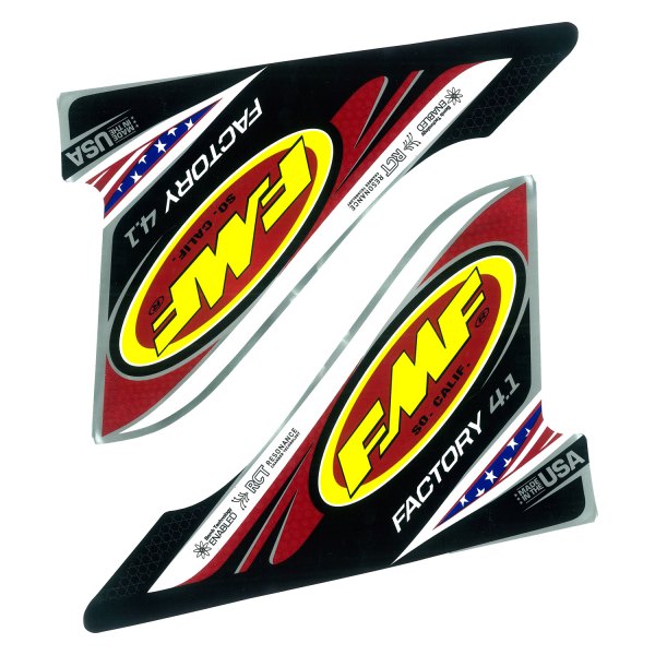 FMF Racing® - "FMF" Factory 4.1 USA Replacement Exhaust Wrap Decal