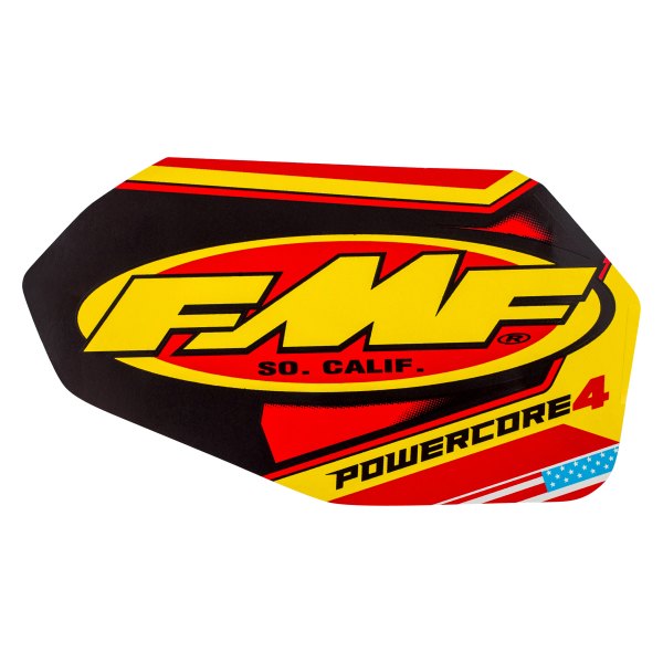 FMF Racing® - "FMF" Powercore 4 Straight Replacement Exhaust Wrap Decal