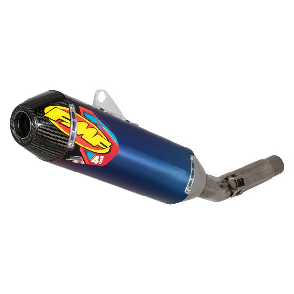 FMF Racing® - Factory 4.1 RCT™ Anodized Titanium Slip-On Muffler with Stainless Mid Pipe