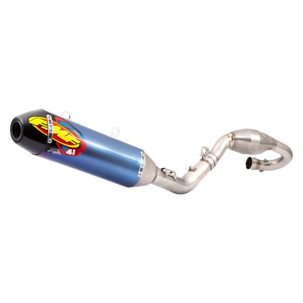 FMF Racing® - Factory 4.1 RCT™ 1-1 Blue Anodized Full Exhaust System