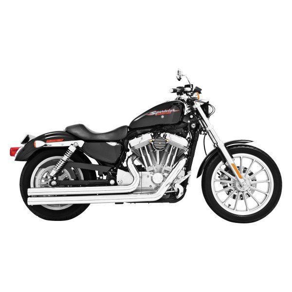  Freedom Performance® - Independence 2-2 Chrome Long Exhaust System On Vehicle