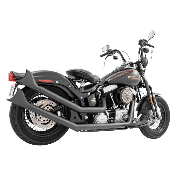 Freedom Performance® - Sharktail Upsweeps 2-2 Black Exhaust System On Vehicle