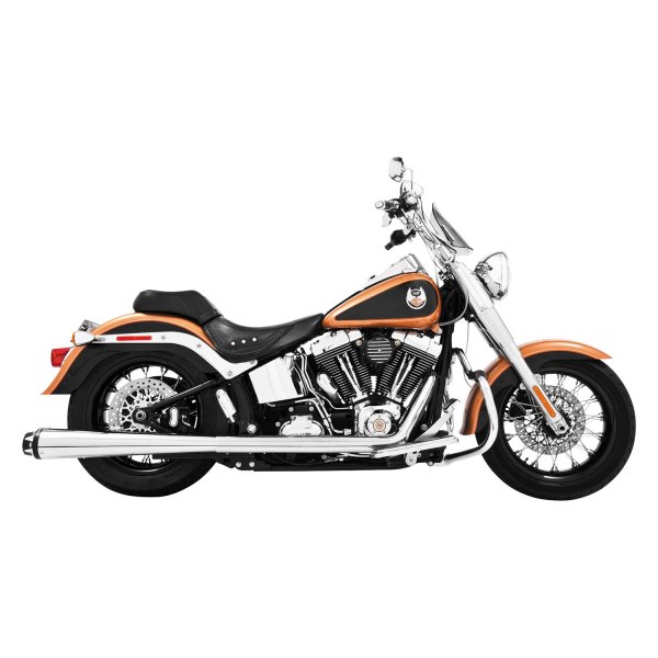 Freedom Performance® - American Outlaw True-Dual 2-2 Chrome Exhaust System On Vehicle