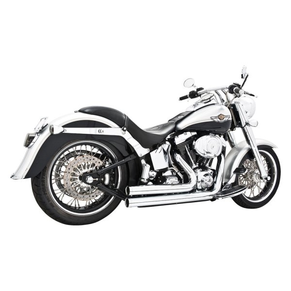  Freedom Performance® - Independence 2-2 Chrome Shorty Exhaust System On Vehicle