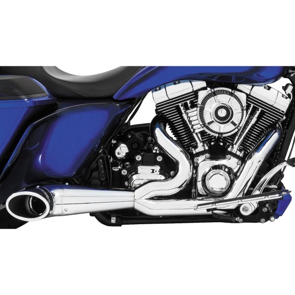 Freedom Performance Exhaust® HD00837 Turnout 21 Chrome Exhaust